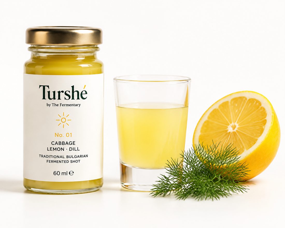 Буркан Turshé със зеле — детайл на продукта